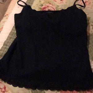 Black Sonoma lifestyle tank top with built in bra